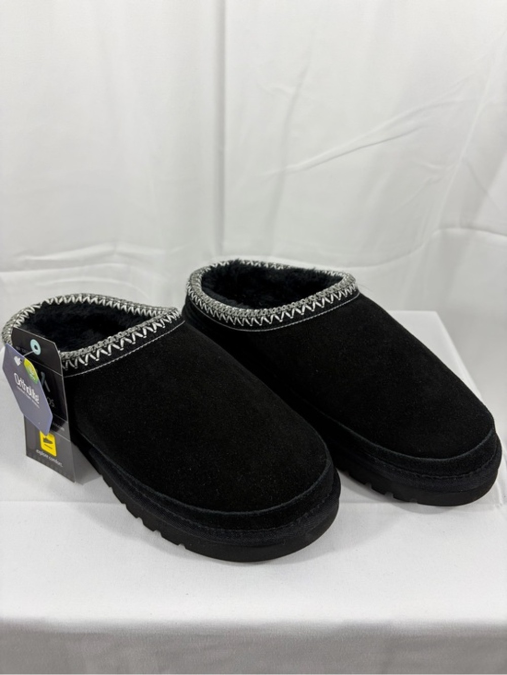 NWT Mykos Men’s Size 7 Very Soft Black Ortholite Comfort Foam Insoles